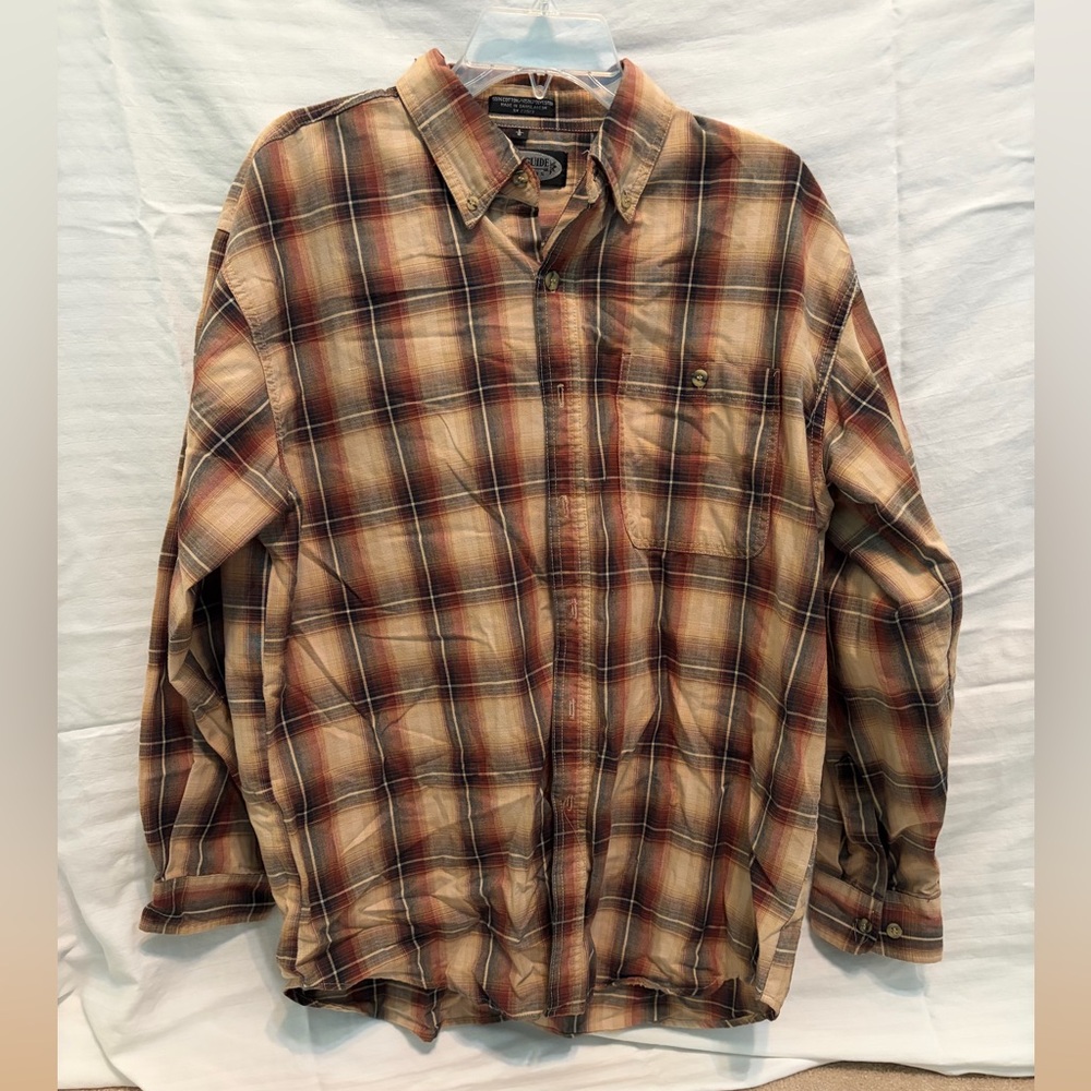 |SOLD| Canyon Guide Brown Plaid Shirt